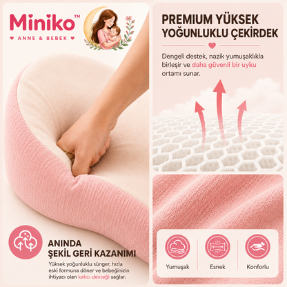 Miniko™ Premium Bebek Uyku Yatağı